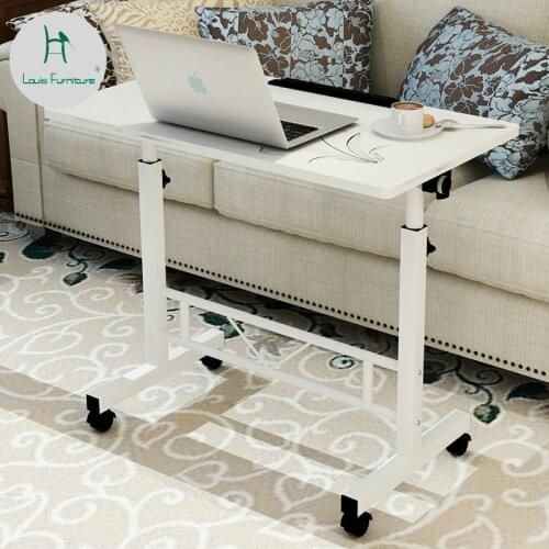Louis Fashion Computer Tables Moving Lazy Person Lifting Bedside Bedroom Folding Easy