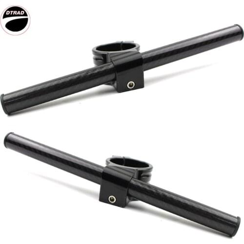 Motorcycle Carbon fiber handlebar Clip on For TRIUMPH SPEED 4 2002-2008