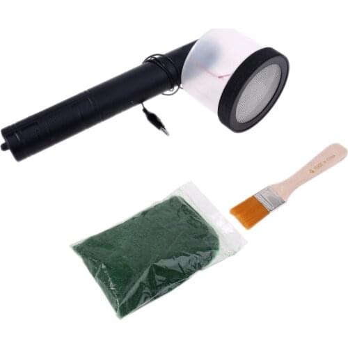Flocking Kit Static Grass Applicator Machine for DIY Scenic Modelling Sand Table M89B