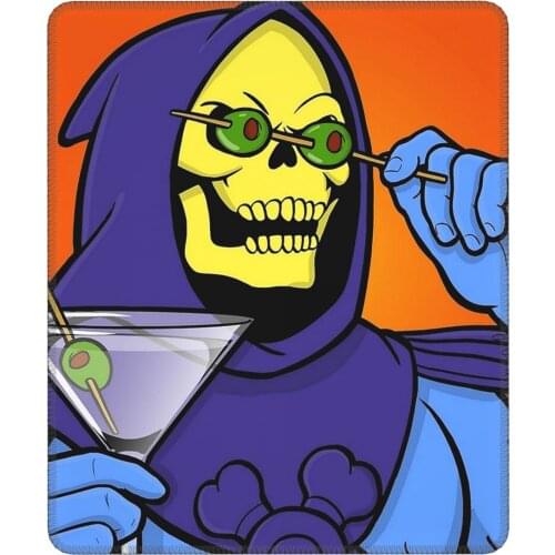 Party Skeletor Creative Mouse Pad He Man Masters Of Universe 80s Cartoon Non-Slip MousePad Rubber Computer Keyboard Desk Pad