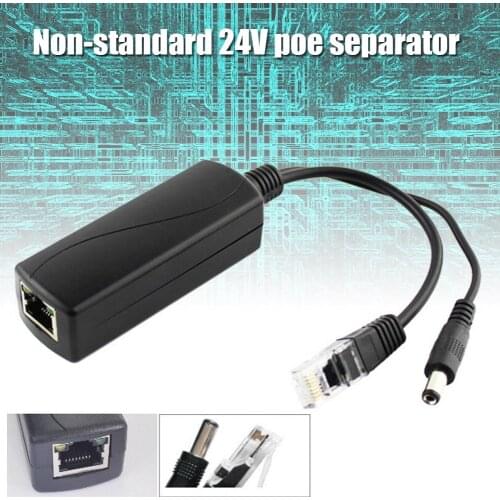 Non-standard 24V POE Segregator 24V to 12V2A Transmission 100M Low Consumption Splitter NK-Shopping