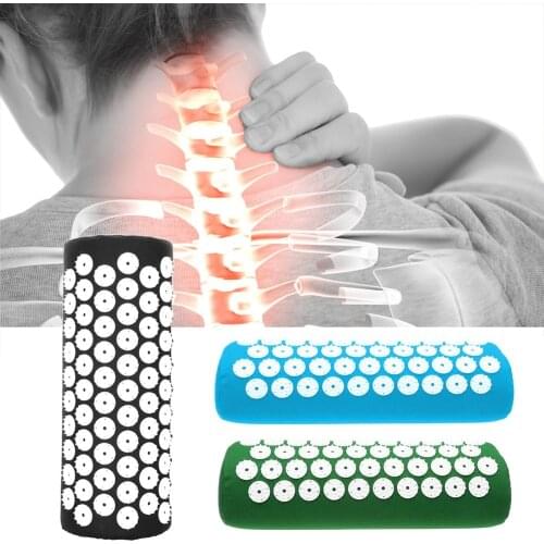 Acupuncture Massager Pillow Relieve Body Pain Stress Acupressure Cushion Body Massage Cotton Pillow Massageador