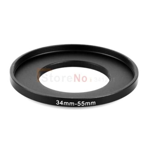 Wholesale 10pcs 34mm to 55mm 34-55 Lens Stepping Step Up Filter Ring Adapter
