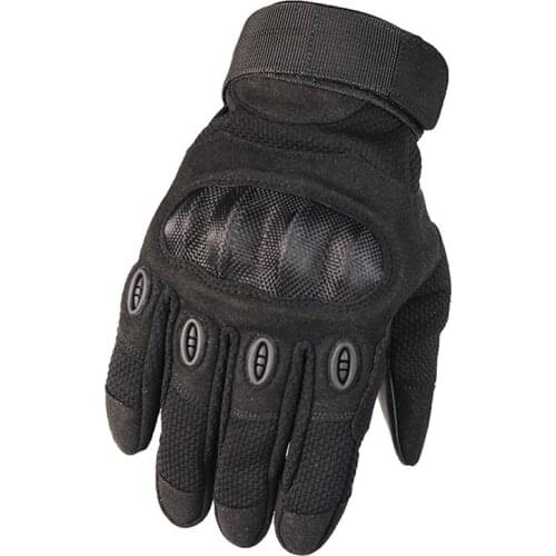 Army Military Gloves Tactical Shooting Hard Knuckle Full Finger Gloves Men Airsoft Paintball Work Protection Touch Screen Gloves