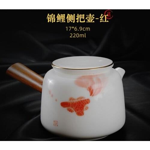 Crafts Gift Box Yixing Teapot Creative Kitchen Collectable Tea Infuser Porcelain Teapot Premium Chinese Theepot Kettle Ed50cf