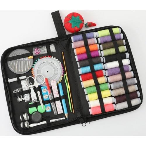 Manufacturers Portable Mini Travel Household Sewing Box Set Sewing Kit Storage Bags Sundries Organizer Home Tools