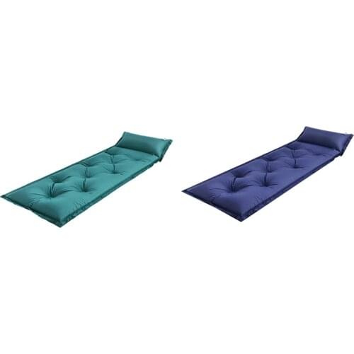 Outdoor Self-Inflating Camping Mat Moisture-Proof Pad PVC Inflatable Splicing Cushion Tent Mat Fold-Able Tent