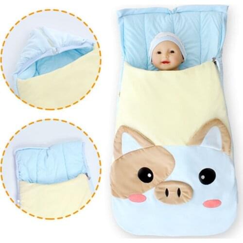 Sleeping Bag Swaddle Baby Winter Girl Wrap Newborn Cocoon Kids Childrens Sac Bebe Items For Infants Sleep Nest Boys