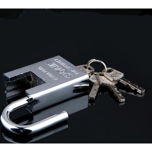 Anti-theft tamper waterproof never rust security door locks padlock copper Blade idling cylinder 4keys atom