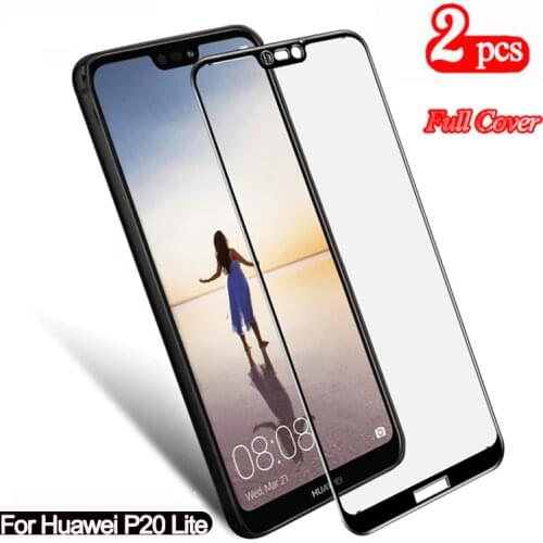 2PCS Tempered Glass For Huawei P20 Lite Screen Protector For P20 Pro Glas Protective Glass P 20 P20Lite P20Pro 20lite light Film
