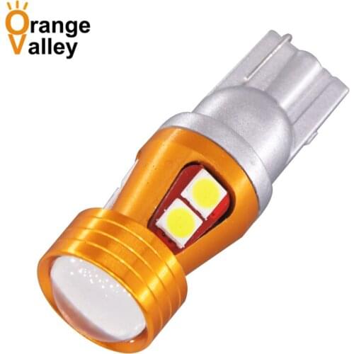 100PCS W5W LED Bulb T10 194 168 Clearance Parking Lights 8 LED 3030 SMD Interior lights Side Bulb Lamp