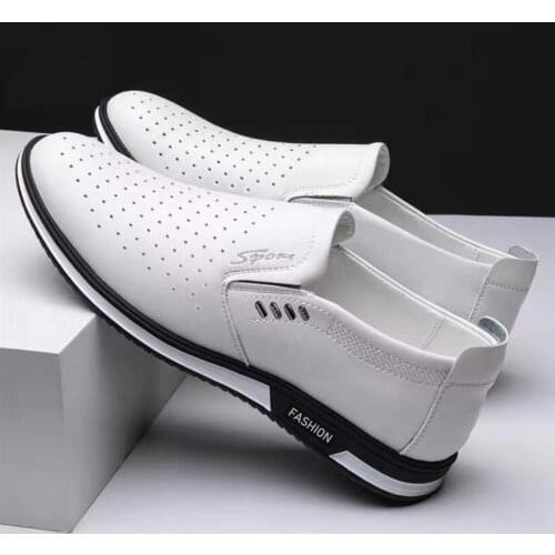 Brand New Fashion Men Loafers Men Leather Casual Shoes High Quality Adult Moccasins Men Driving Shoes Male Footwear Unisex 2021