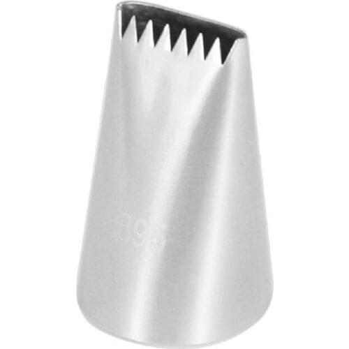 20pcs/Lot)Free Shipping FDA High Quality Stainless Steel 18/8 Cake Decorating Piping Nozzle #2B/895