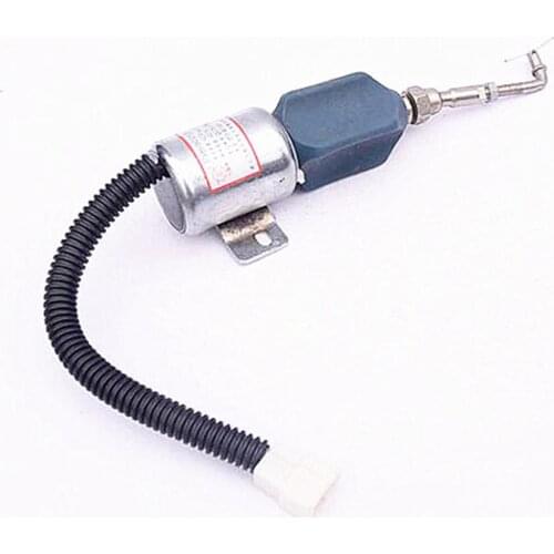 37V66-56010 Diesel Engine Cut off Stop Solenoid Electrical Flameout Solenoid 37V66-56010-A