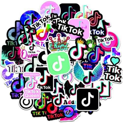 50Pcs Cartoon Anime Waterproof Graffiti Stickers Tablet PC Scooter Car Trunk Phone Guitar Waterproof Stickers