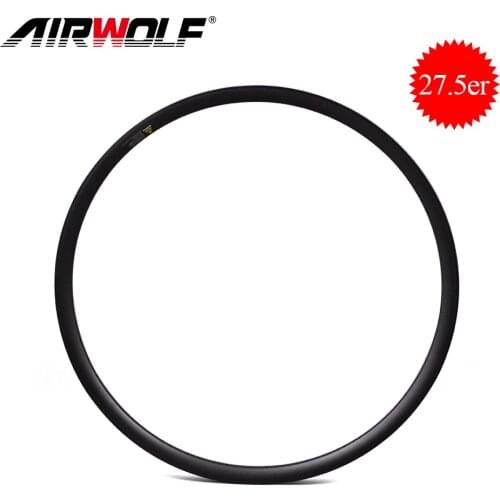 27.5er XC carbon MTB rims, mountain bike carbon rims 30mm width tubeless bicycle rims
