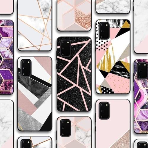 Vogue Love Marble Case for Samsung Galaxy S21 A51 S20 A50 A71 A70 A12 A21S S10 S9 S8 A52 A72 S10e Note 20 10 Plus Ultra Lite TPU