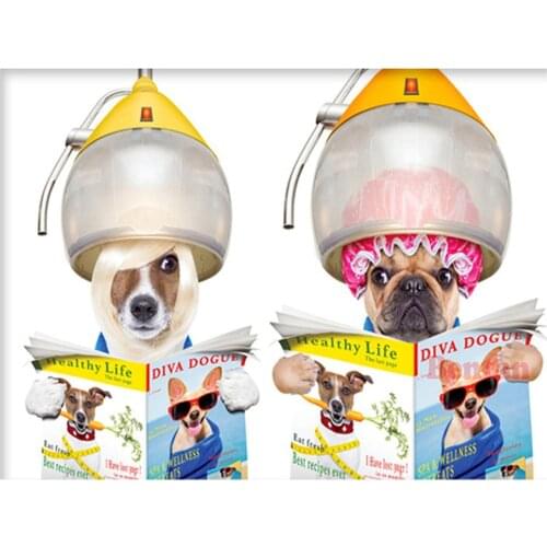 Diy Diamond Painting Cute Dachshund Dog Hairdressers Diamond Embroidery Full Display 5D Cross Stitch Mosaic Hobby PuzzleZP-4543