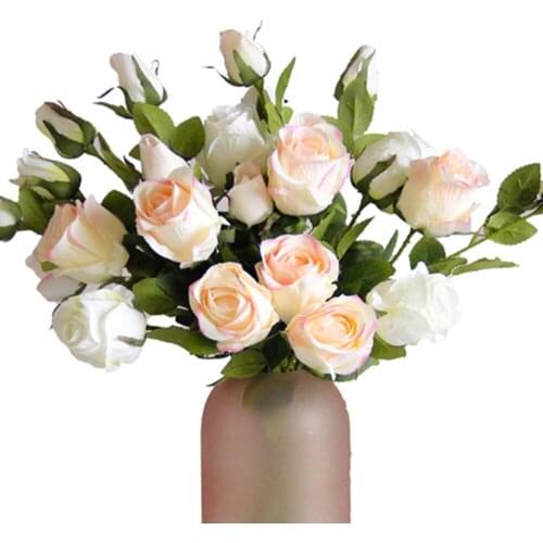 GREENLOVER Artificial Potted Flowers