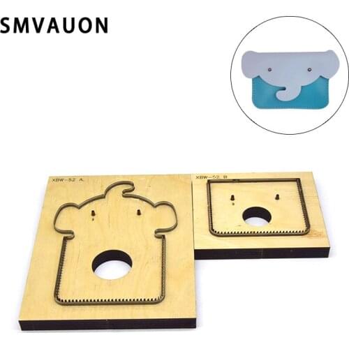 Leather Punch Tool Wooden Cutting Dies Diy Craft Coin Purse Knife Mold Laser Mold Suitable For Common Die-Cutting Machines
