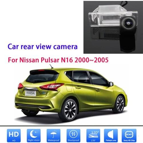 Rear View Camera For Nissan Pulsar N16 2000~2005 Car Wireless Parking Reversing Camera Full HD CCD Night Vision Camera