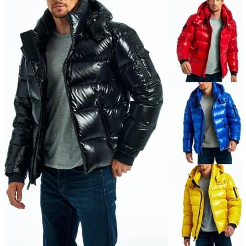 Autumn Fall Men Fashion Jackets Lightweight Bright Coat Big Sale Mens Clothing Solid Zipper Pocket Hooded Jacket Coats Outwear