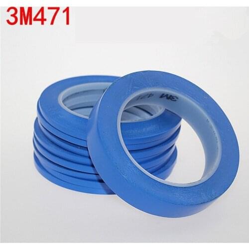 3M 471 blue tape affixed to the floor chain line trace identifier warning tape blue tape 5S positioned tape 33M