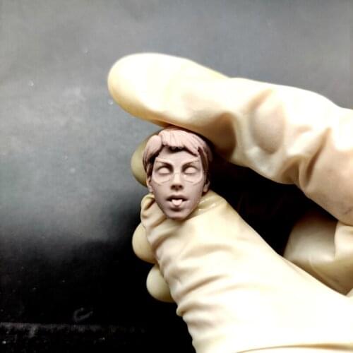 1/12 Scale Kawaii The Cat Girl Head Sculpt Unpainted Fit 6" ML Figure A Style