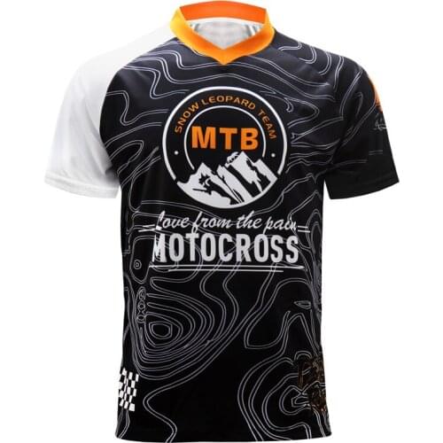 MTB NEW Racing Downhill Jersey,Moto Bike Gym Sports Quick Dry Breathable short Sleeve ,Retro cross T-shirt