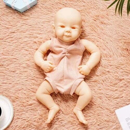 Soft Color Reborn Dolls Kit Popular Kit Lifelike Movable Kids Dolls 20 Toy Arms Bent Inches Unassembled Legs