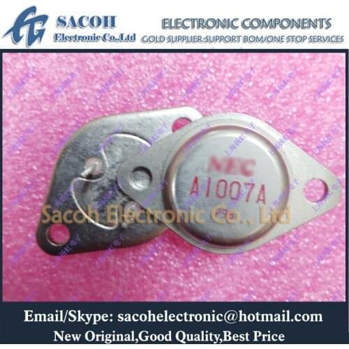 Free Shipping 1Pairs 2SA1007A A1007A 2SA1007 + 2SC2337A C2337A 2SC2237 TO-3 Silicon PNP and NPN Power Transistor