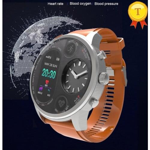 Best quality man woman smart watch wristwatch support Dual time zone display heart rate sleep monitor Bluetooth music anti-lost