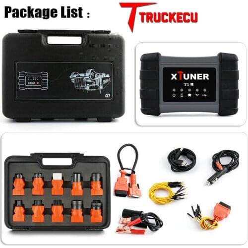 Universal truck diagnostic scanner XTUNER T1 Multi-diagnostic tool for trucks excavators construction agricultural and forestry