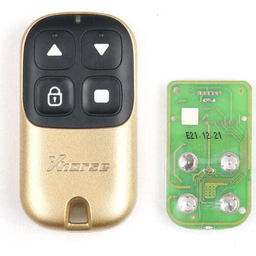 Xhorse XKXH05EN VVDI garage door button Golden color 10 pcs /lot