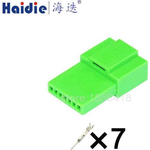 2sets 7pin Male part of IL-AG5-7S-S3C1 auto housing plug electric wiring harness receptacle cable connector