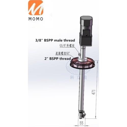 150bar High Pressure Motor Driven Water jet Tank Cleaning Machine