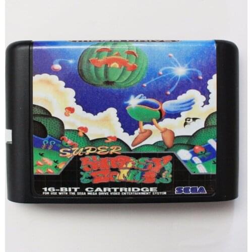 Super Fantasy Zone 16 bit SEGA MD Game Card For Sega Mega Drive For Genesis