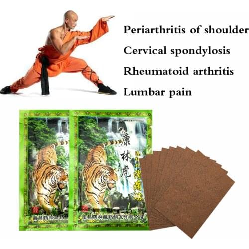 8 pcs / 1bags tiger balm medical plasters Muscular Pain Patch Chinese meridian stress binder patch Arthritis Plaster