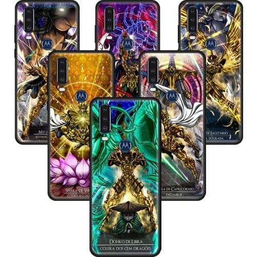 Case for Motorola Moto G9 Play G8 Power Lite One Fusion Plus E6s G Stylus G30 G10 Phone Cover Funda Capa Saint Seiya Knights