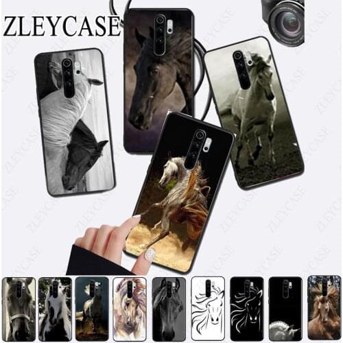 Cute horse horses Cell Phone Case for redmi note8pro note7 note5 note6pro 7 7A 8 8A Note8T Note9 note9s note9pro max Coque Shell
