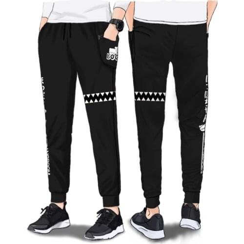 Adult Unisex Game Collection Cotton Pencil Sweat Pants Costumes For Woman Man Plus Size