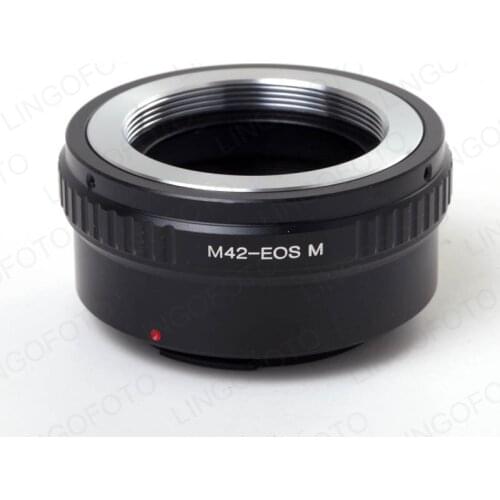 M42-EOS M Mount Adapter Ring for M42 Screw Lens to Canon EF-M Mirroless Camera M1 M2 M3 M10