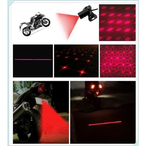 Motorcycle laser fog light anti-collision taillight warning for KTM Bajaj PulsaR 200 NS 1190 AdventuRe R 1050 RC8 Duke