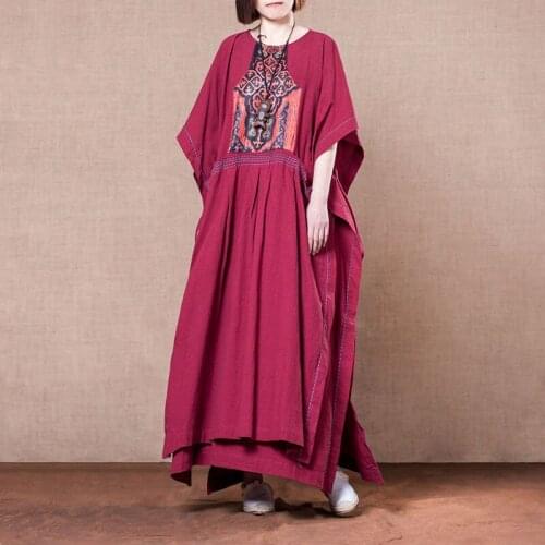 LuoYFF Linen Summer Dresses