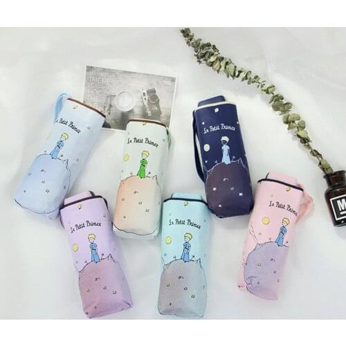 Cartoon Umbrella Rain Women Folding Umbrellas Female Sunny Parasol Lovely Paraguas Mini Pocket Umbrella