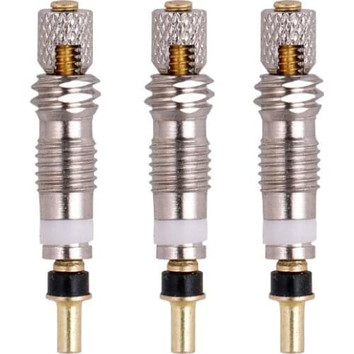 Bicycle tire method valve core road bike sports race car vacuum tire method valve core inflatable nozzle valve seal fitting