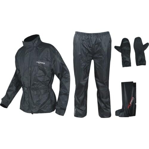 Anti rain water waterproof suit jacket pant cover glove motorcycle boot