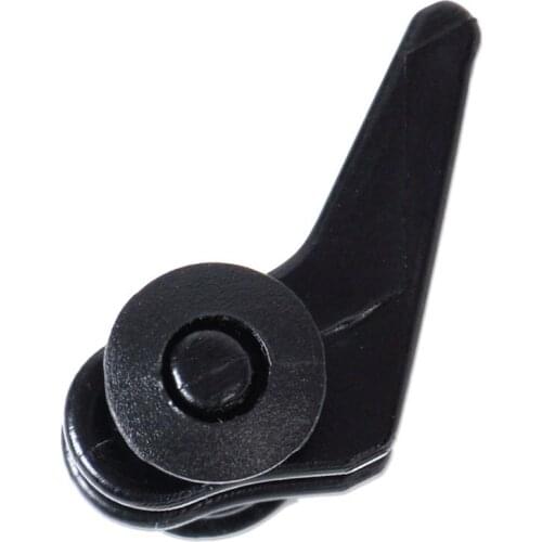 1SET Fishing Hook Keeper Lure Bait Holder with 2 Rubber Fixed Bait Fishing Portable Rings Rod Gear For Fishing Accessories W0C0