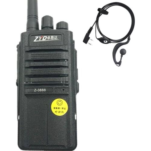 100% Original WAITOP Z-3888 High Power Walkie Talkie Two Way Radio 8W Portable Ham FMR Radio Transceiver Woki Toki