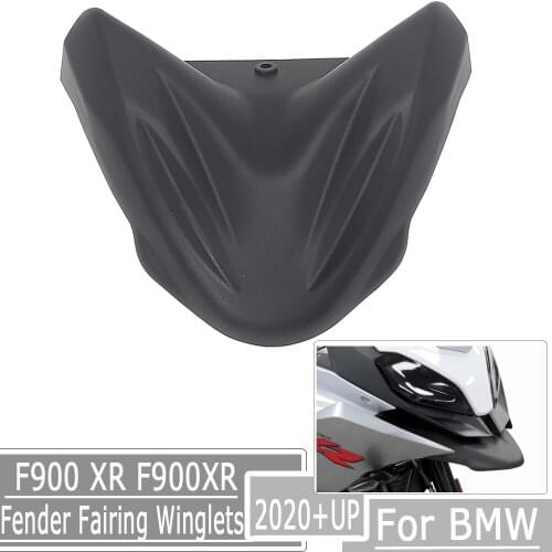 2020 2021 Motorcycle Beak Nose Cone Extension Front Fender Fairing Winglets For BMW F900 XR F900xr f900xr
